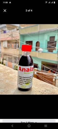 Anaiza homemade hair oil
