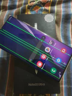 Note 20 Ultra Official Pta. 256gb. Dual Sim. Box.
