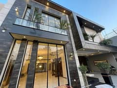 7 Beds 1 Kanal Brand New Ultra Modern Design With Double Height Lobby House For Sale