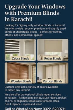 "Window Blinds – ARB Interior Design se Stylish aur Modern Look!"