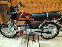 HONDA CD 70 2025 NEW LUSH CONDITION