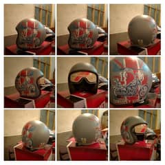 Chopper helmet
