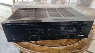 Yamaha stereo amplifier and Kenwood digital EQ