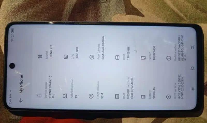 Tecno spark 10 pro 10/10 condition  contact only what's app 1