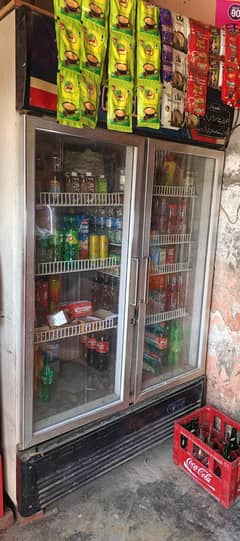 double door fridge For store