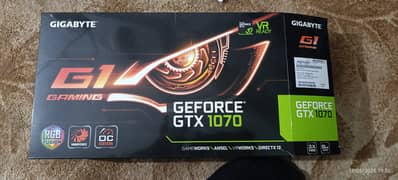 Gtx 1070 for Sale with complete box