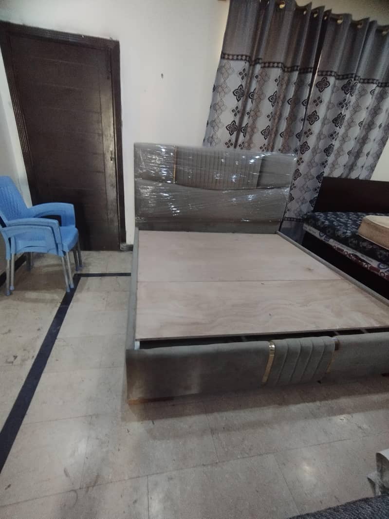 king size bed with side tables and dressing 6