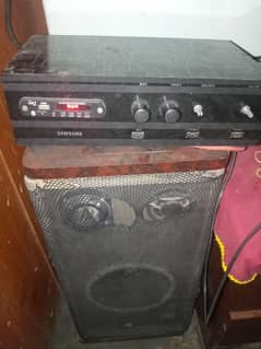 amplifier & 2 Speaker