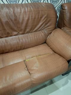 2 (1 seater) , 1 (3seater)