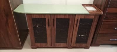 3 Door Iron Table