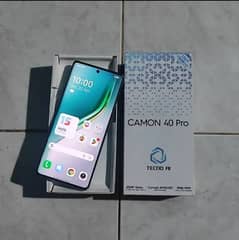 tecno camon 40 pro 16/256 GB 03306062550 my WhatsApp number
