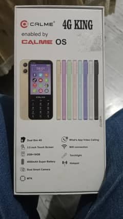 Call Me 4G King Open Box In warranty Urgent sale