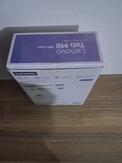 Lenovo M8 Tab original  charger with box