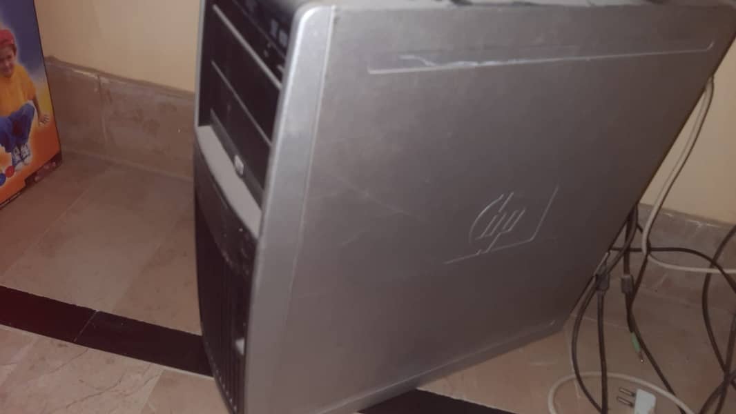 HP Desktop Computer set Core 2 duo - Complete system 0