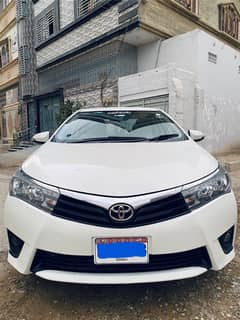Toyota Corolla 2017 Full zero meter Car