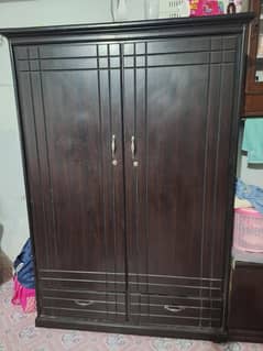 big size cupboard and singer table