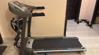 Treadmill with massager belt machine