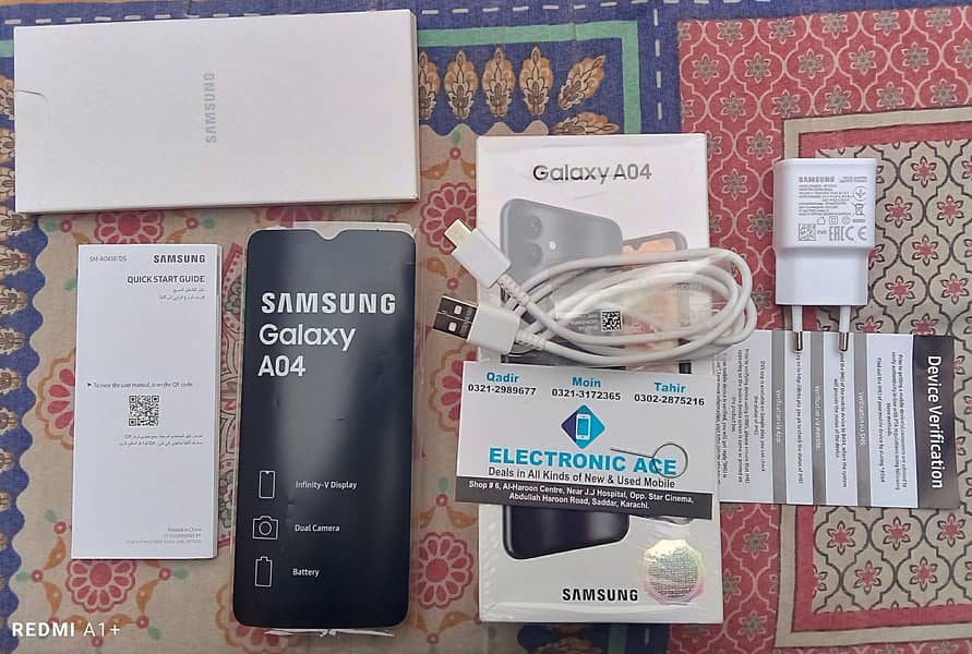Samsung A04 Exchange Redmi A3 A1+ Realme Note 60 C11 J7 J6 J4 A05 A06 1