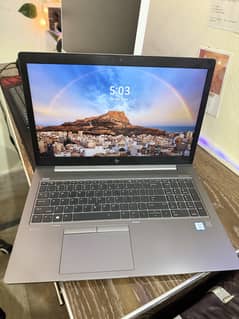 Hp Zbook core i5 8th generation 24gb ram 256gb ssd Gaming laptop