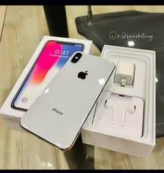 iPhone X ram 256 GB PTA approved my WhatsApp number 03290364327