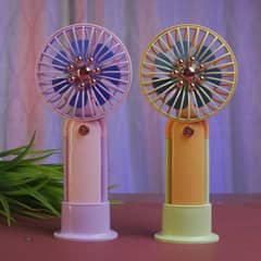Mini Fan portable, USB rechargeable, Desk Fan, School Kids Fan,