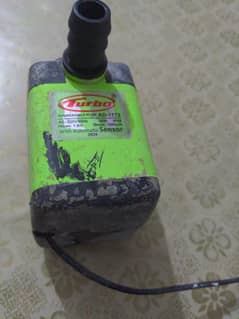 turbo pump with auto senser