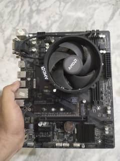 Gigabyte A320m-2sh with Ryzen 5 3600 and Stock cooler