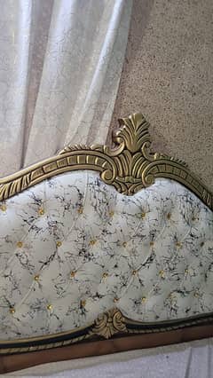 new wooden bed