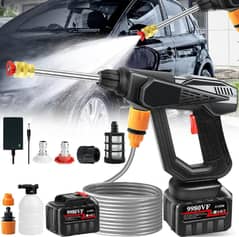 pressure washer car