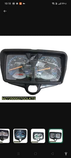 honda 125 speedometer brand new condition