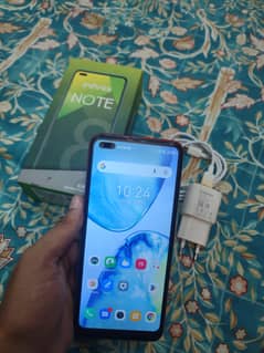 Infnix Note 8 box chrgr 6/128 offical pta