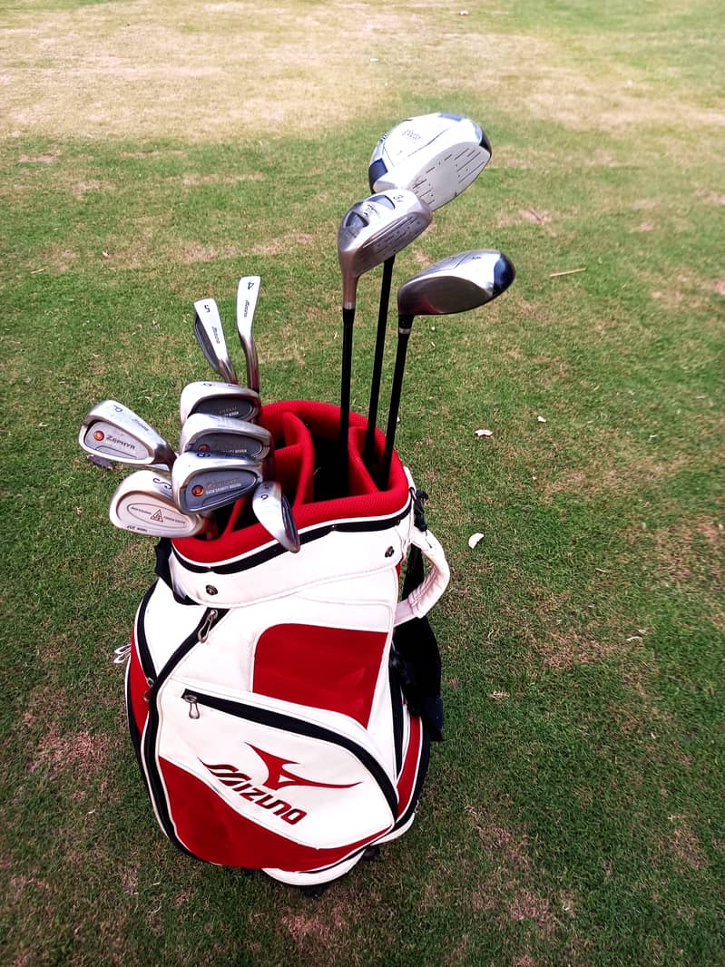 MEN's Golf Set. All Clubs, Woods, Irons, Bag, Putter, kit, sticks 2