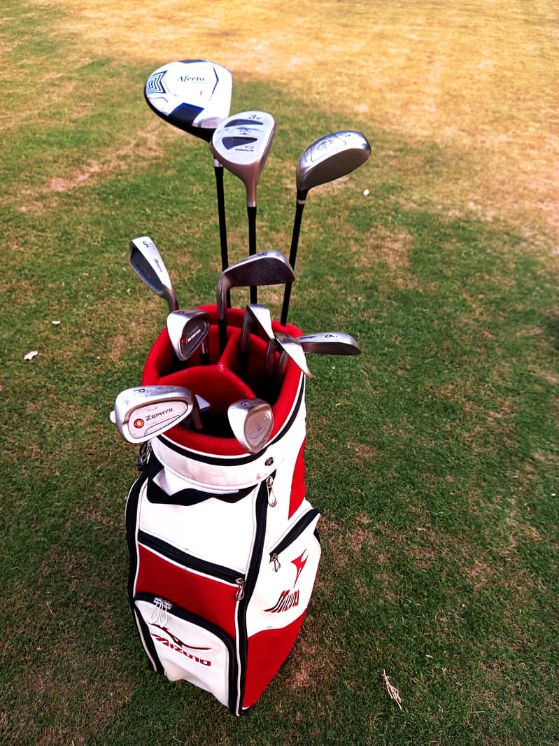 MEN's Golf Set. All Clubs, Woods, Irons, Bag, Putter, kit, sticks 3