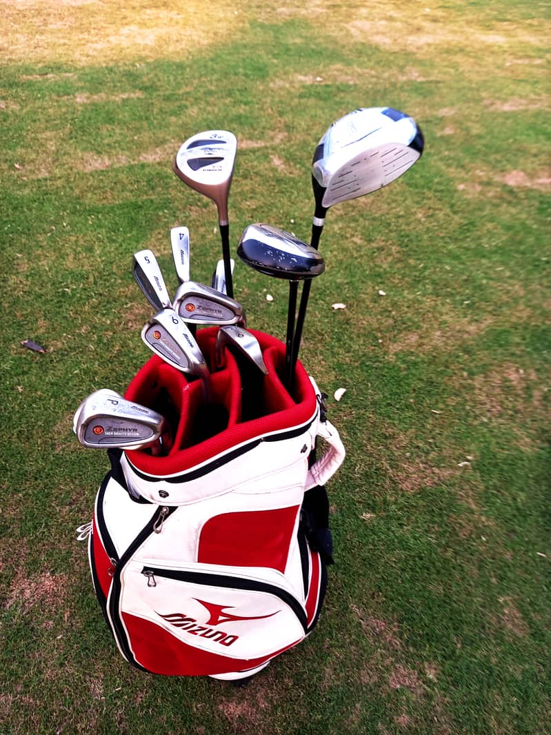 MEN's Golf Set. All Clubs, Woods, Irons, Bag, Putter, kit, sticks 5