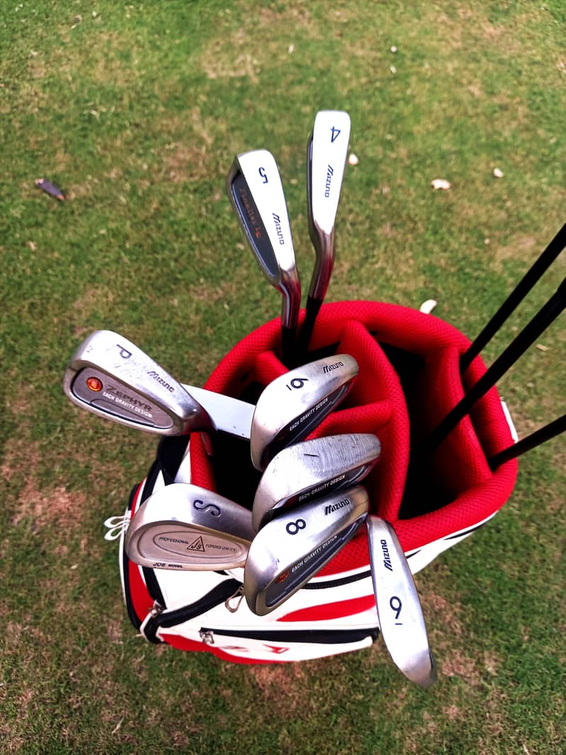 MEN's Golf Set. All Clubs, Woods, Irons, Bag, Putter, kit, sticks 11