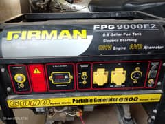 Almost New FIRMAN FP 9000E2 Generator Just 10hrs used.
