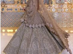 Beautiful Valima lehnga In Beige Color