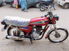 Honda CG 125 Lahore number