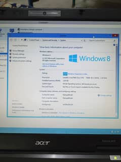 Acer laptop 3gb/320GB  condition 7/10
