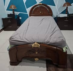 chinioti wooden bed
