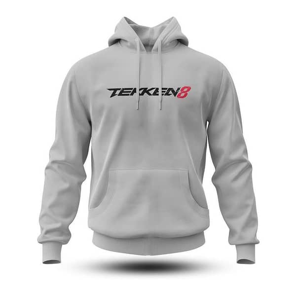 Hoodies for Men - Hoodie for Boys | Jackets for Men, Boys, and Girls Stylish Winter | Hoodies for Kids with Zipper | Superhero and Gaming Printed Hoodies for Winter Tekken8 Grey Xl
