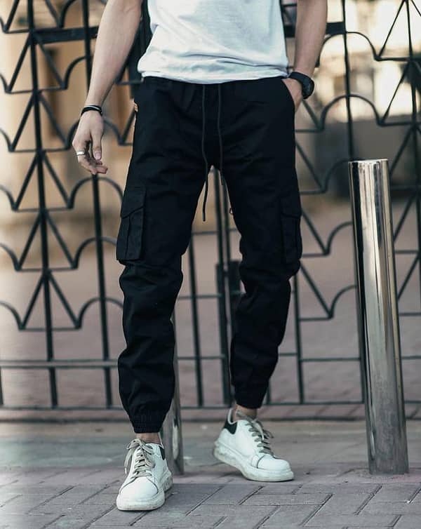 Cargo Trousers for Men and Pants for Men, Women and Boys–Cargo pants for men Versatile , Commando, and Casual Styles | Cotton, 6-Pocket, Army Black, and Jeans Options Available