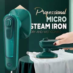 Professional Micro Steam Iron - Handheld & Portable Mini Iron