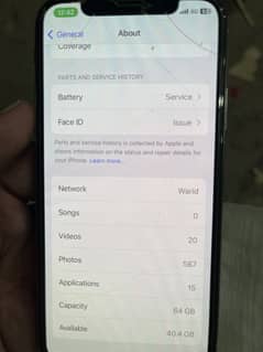 iPhone X 64 gb pta approved