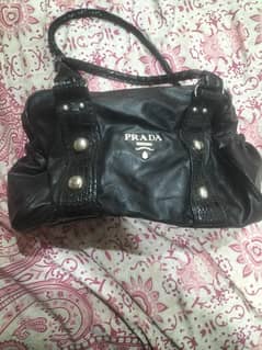 Leather pure handbags imported