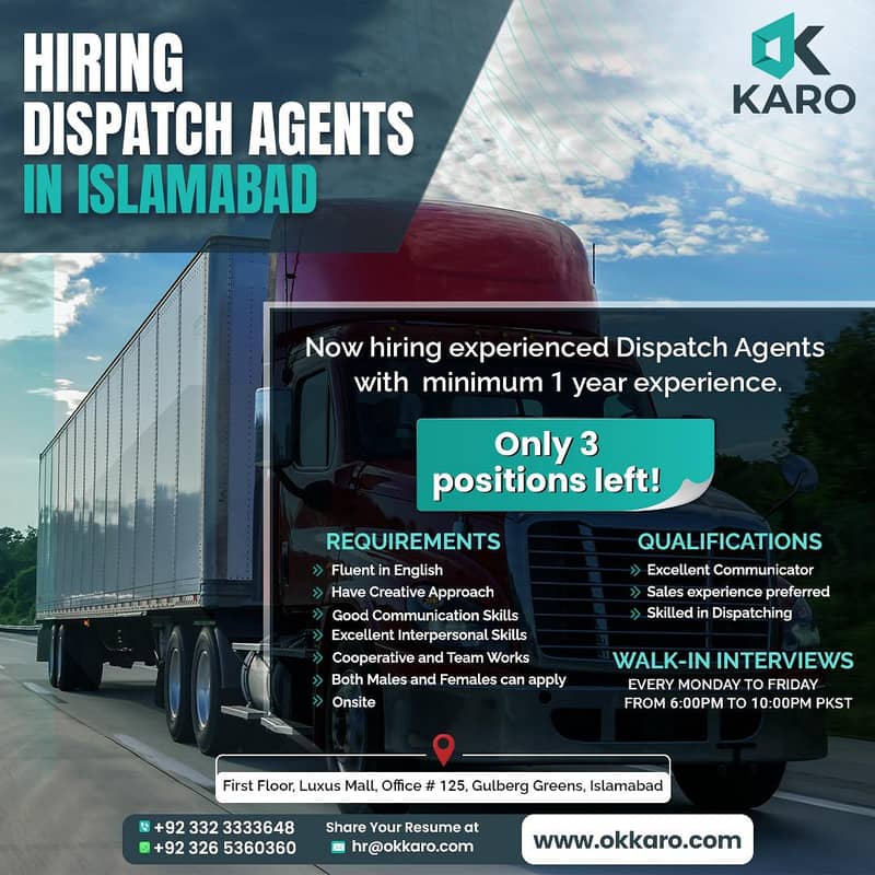 DISPATCH AGENTS 0