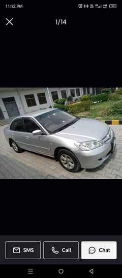 HONDA CIVIC EXI 2005