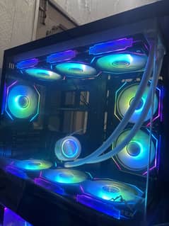 New FrozerSpaceMT Case (9 Fans) with 360mm Liquid Cooler.