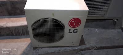 LG 1 ton Ac R22 ha  non inverter ha  All okay ha bs remote ni ha