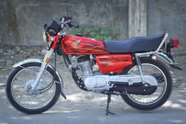 HONDA 125 10/10 FULL PROTECTED